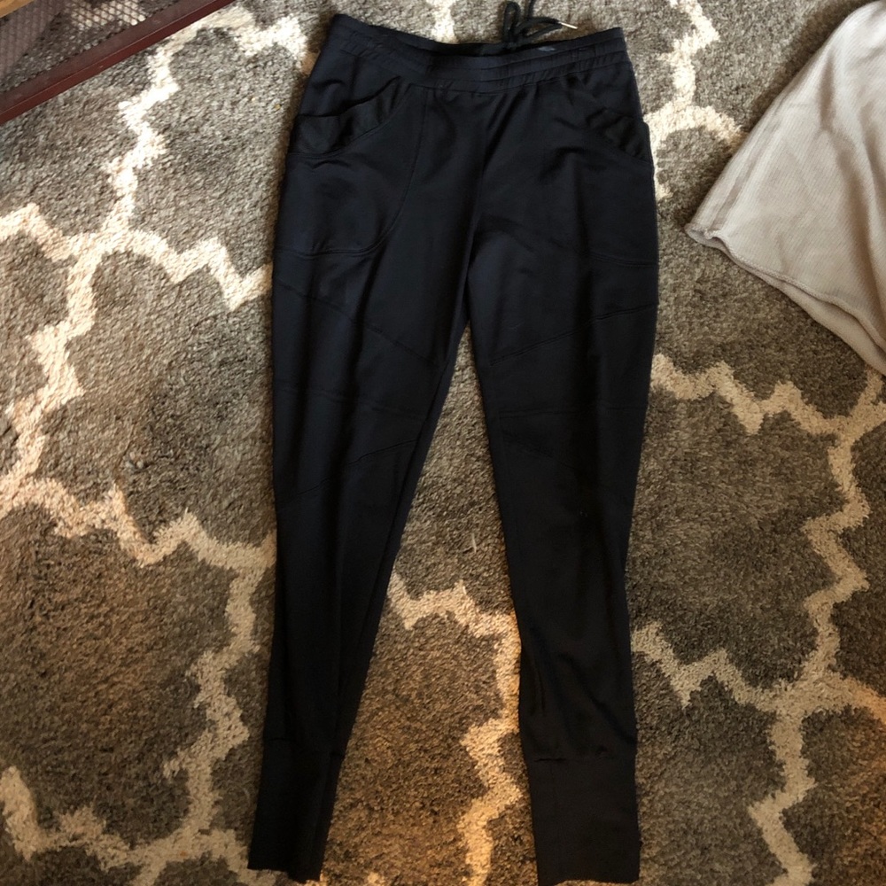 Black fashion joggers (worn once)